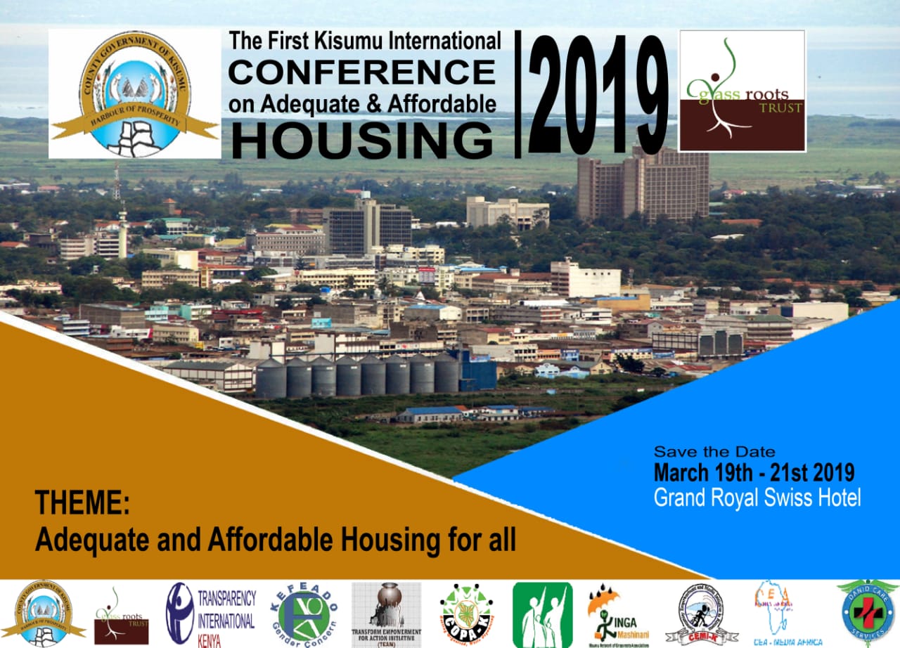 1st Kisumu International Conference on adequate and affordable housing 2019