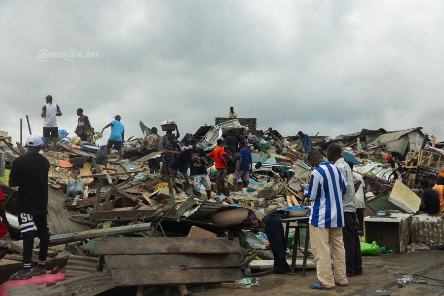 Expulsion forcée à Abidjan en Côte d’Ivoire