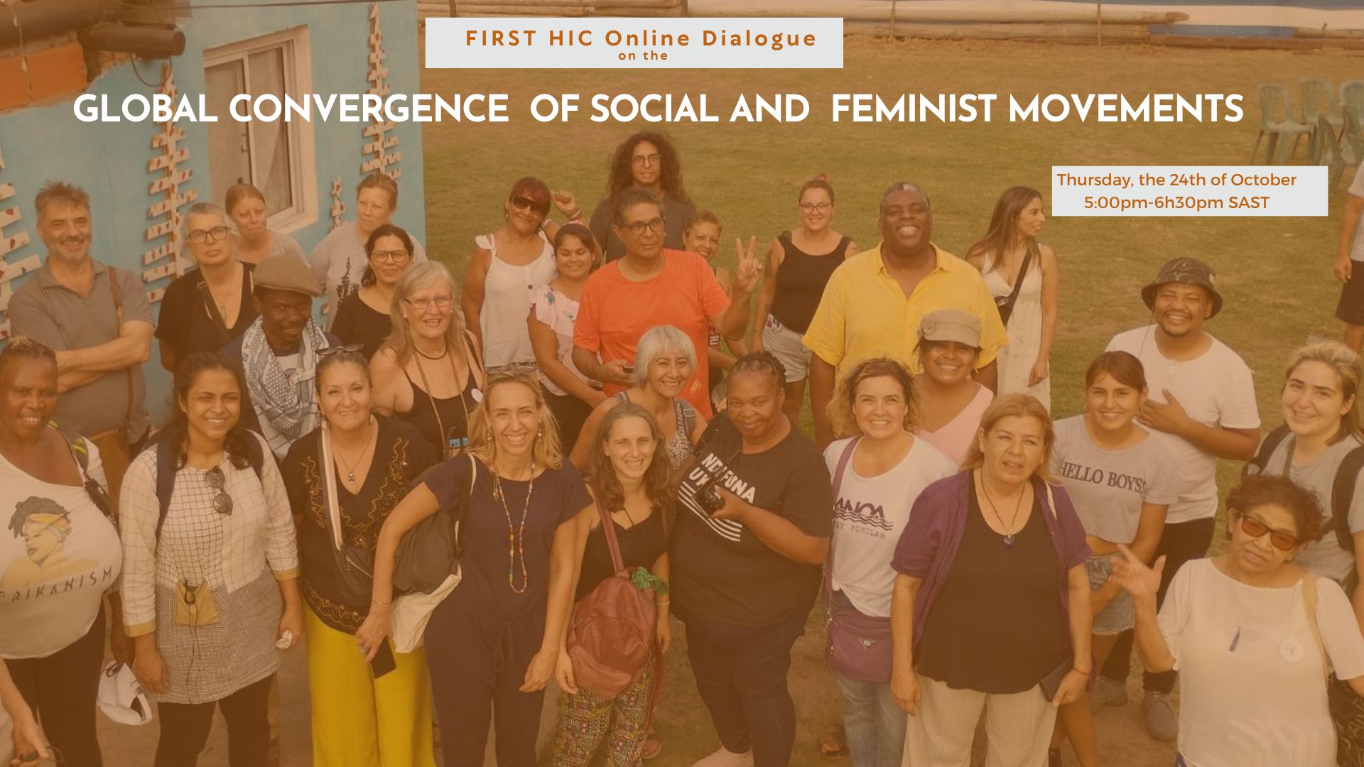 1st HIC Online Dialogue on the Convergence of Social and Feminist Movements