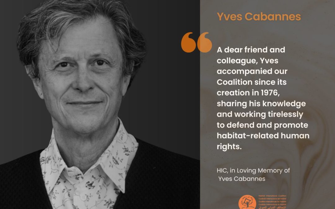 Hommage à la vie et à l’héritage d’Yves Cabannes